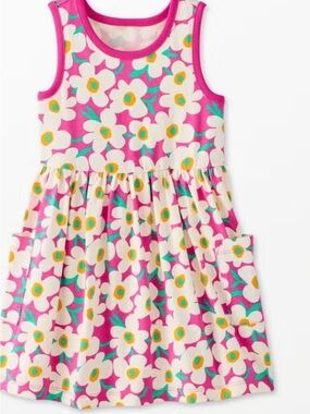 Hanna Andersson Sleeveless Print Pocket Dress